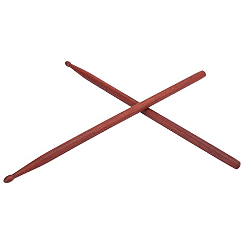 Baquetas profesionales de caoba para batería, 2 piezas, accesorio de percusión miniatura 2