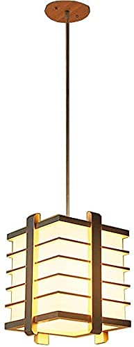 Suspension minimaliste luuqing bois réglable plafond créatif