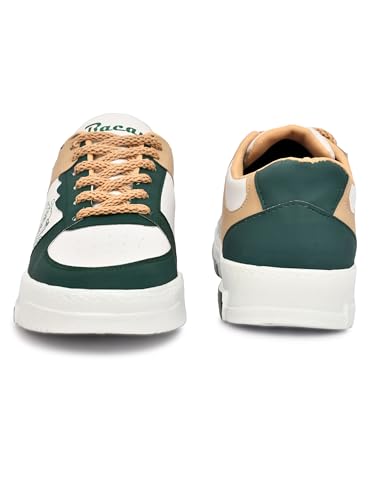 Image of CHICAGO-01 Stylish Casual Mid Top Sneaker and Trendy Shoes with Laces for Men & Boys, Perfect, College, Parties and Outings, Lightweight, Comfortable, and Durable for All-Day Use