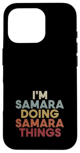 Samara Name Samara Personalized Name First Given �X�}�z�P�[�X iPhone 16 Pro �p