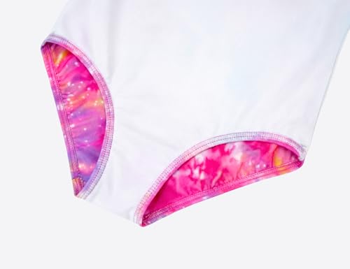 Image of Girls Swimsuits One-Piece Bathing Suits Multicolor Kids Sport Summer Beach Swimwear for 2-10 Years Old