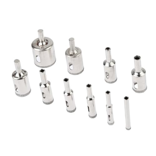 Set de brocas para vidrio 6-30 mm con recubrimiento de diamante miniatura 3