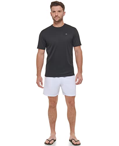 Calvin Klein Men's Standard Light Weight Quick Dry Short Sleeve 40+ UPF Protection Active Top4