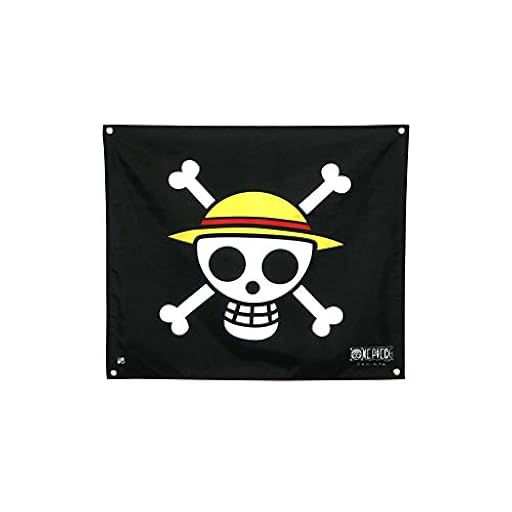 Abystyle - ABYDCT001 - Muebles y Decoración - One Piece - Bandera - Cráneo - Luffy - 50 x 60 cm | Ya disponible en tu tienda friki favorita! En mundofriki.es!