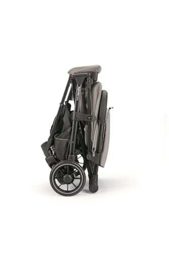 Miniatura 9 de Inglesina Now Silla De Paseo Compacta Ligera 7,2 Kg, Cierre Automático One Touch, Respaldo Reclinable 170 , Capota Upf 50 , Desde El Nacimiento Hasta 22 Kg, Snap Grey