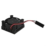 ABS Electrical Enclosure Case with DIN Rail Mount for Raspberry Pi 4B/3B, Transparent Viewing Window, Sliding Lock, Wall Mountable Protective Housing, 7x9cm White(Pi4B+fan+cooling) - Image 4