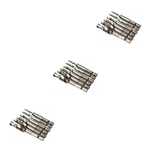 Foret à fraiser BESTonZON filetage hélicoïdal double action 18 pièces