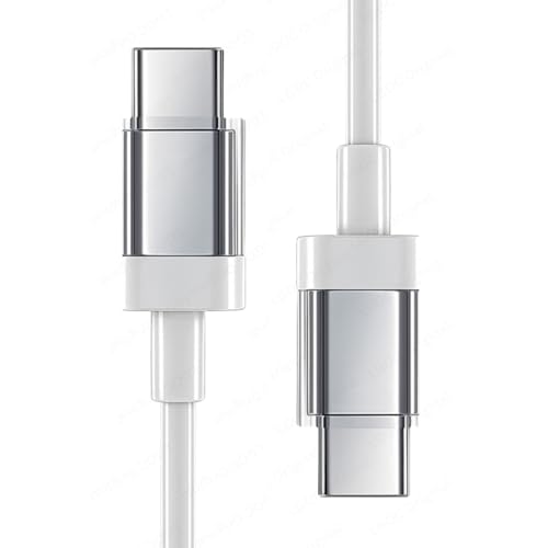 Image of Original 45W Super Fast USB-C Charger with Cable|Compatible with Nothing Phone 3a|PD Charger for Rapid Charging|Slim & Travel-Friendly Power Adapter |, White