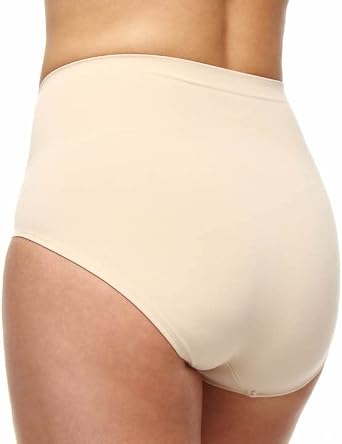 Bali Womens Shaping Ultra Firm Control Seamless Shapewear Brief Fajas, Pack of 2, DFX204