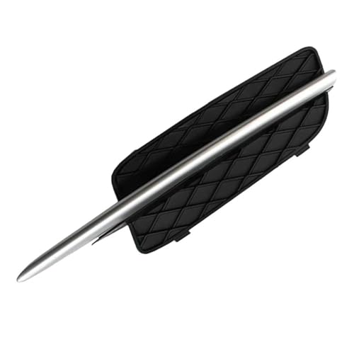 PCJQGEGSV(小さな店) に適合 X5 E70 2007 2008 2009 2010 51117159593 51117159594 フロントバンパー フォグランプグリルカバー ハニカムメッシュグリル(左)