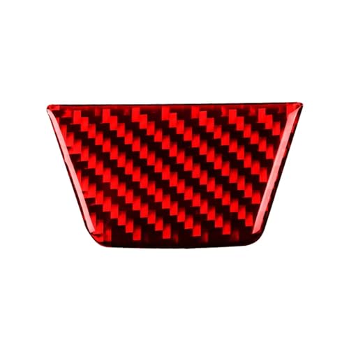 Autocollants bouton pour Camaro 2017-2022 cache-menton volant rouge carbone