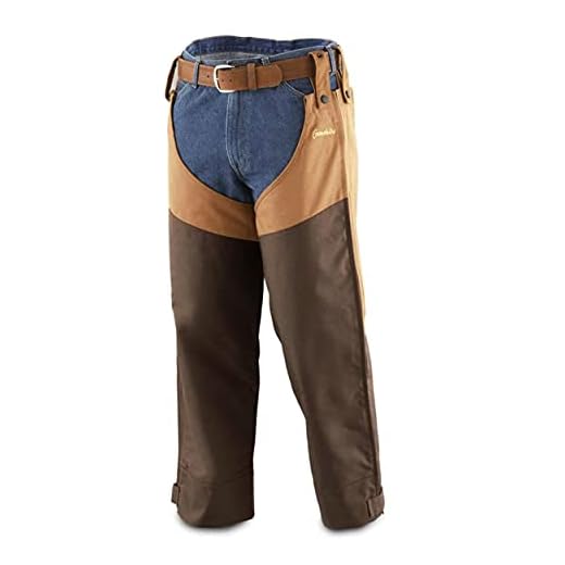 Gamehide Briar-Proof Upland Hunting Chap (Marsh Brown, L/XL)