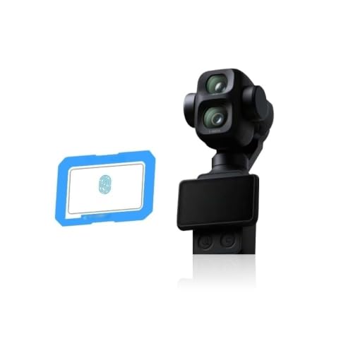 For DJI Pocket 4Pro�J�����p�����K���X���X�N���[���v���e�N�^�[ �h�o�E�ی�A�N�Z�T���[ AR ���˖h�~�����K���X �����Y�ی�t�B���� �ʒu���킹�c�[���ɂ��C�A�̂Ȃ����t�� [���s�A���i]