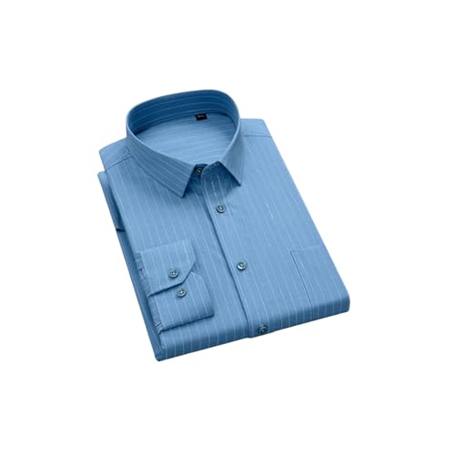 Chemise professionnelle homme manches longues unie sans pli : vêtement de bureau infroissable
