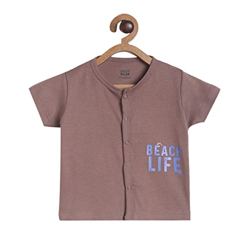 Image of miniklub Infant Boys Pack of 3 Printed Pure Cotton Jhabla