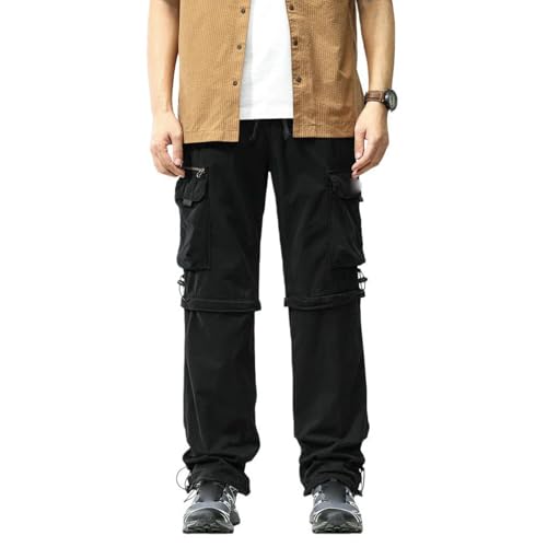Pantalon cargo pour homme tendance mode casual chic coupe droite