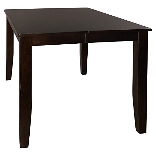 Homelegance Crown Point 60" Counter Height Butterfly Leaf Table, Merlot #TOP3