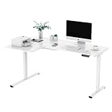 schreibtisch ikea hemnes SUPER DUALE MOTORE: Duale Motorensystem ist besser als andere Produkt mit nur einem Motor.Es bietet Ihnen eine höhere Tragfähigkeit von 100kg (ohne Tischplatte) und is stabiler. Der Motorliftmechanismus bietet sanftere Höheneinstellungen von 72 cm bis 121 cm.
