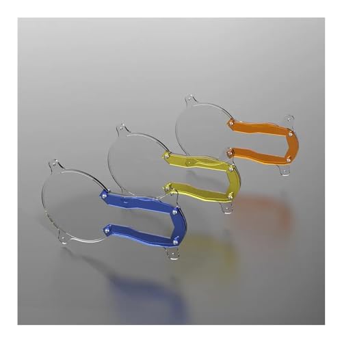 Grille phare moto orange couvercle protection calandre R1200GS