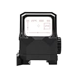 VINTCON URSA Multi-Reticle Red Dot Sight, 1x35mm Extra-Large Window Reflex Sight for Rifle, Shake Awake Parallax-Free Waterproof Shockproof, with Quick Release Picatinny Mount