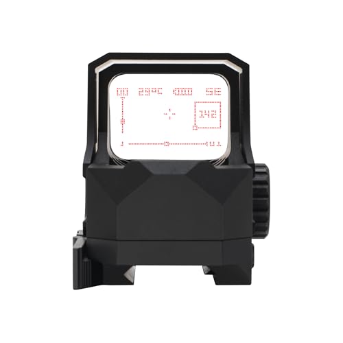 VINTCON URSA Multi-Reticle Red Dot Sight, 1x35mm Extra-Large Window Reflex Sight for Rifle, Shake Awake Parallax-Free Waterproof Shockproof, with Quick Release Picatinny Mount