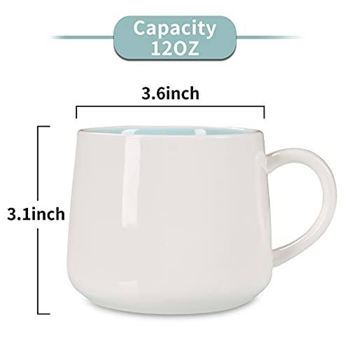 Lemon Park 3D Coffee Mug Animal Inside 12 Oz With Baby Cow,Cute Cartoon Handmade Ceramics Cup,Christmas Birthday Surprise For Friends Family Or Kids,Best Office Cups Morning Mugs (12 Oz Baby Cow) #TOP3