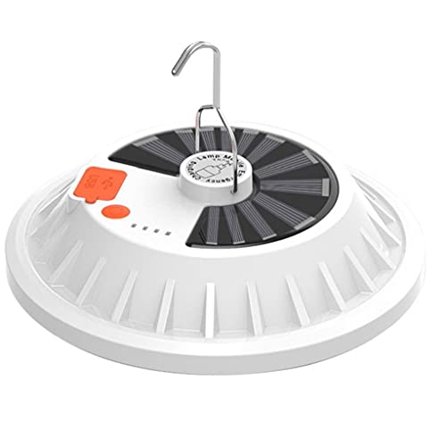 Tienda de campaa de la linterna luces solares de la Noche 120 LED de la l�mpara de 120W USB recargable port�til de emergencia Senderismo Pesca Linterna que acampa