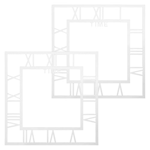 �~���[�t���Ǌ|�����v�X�e�b�J�[ 2���Z�b�g ���_���ȃX�N�G�A�^���[�}�������v�����Ճf 8x8�C���` DIY �d�|�� ���r���O���[�� �Q�� �I�t�B�X�p �z�[���f�R���[�V���� �V���o�[