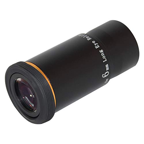 66-Degree Ultra Wide Angle Eyepiece for Telescope (6mm) Telescope Eyepiece Fully Green Coated 1.25 inches Telescope Accessories Set