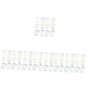 FOMIYES 100 Pcs Bubble Net Exfoliating Soap Bag Bathroom Soap Bag Bubble Foam Soap Sack Shower Foaming Mesh Loofah Soap Bag Mesh Soap Saver Soap Sponge Dryer Cleansing Storage Bags Pe