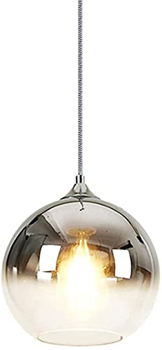 Lampe à suspension en verre réglable pour éclairer votre table de restaurant ou chevet