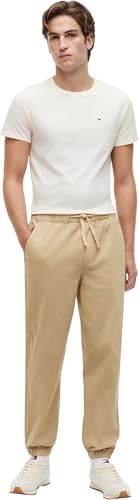 Tommy Jeans Herren T-Shirt Kurzarm TJM Original Slim Fit, Beige (Calico), XXL – Ansicht 4