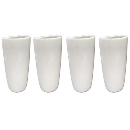 4er Set Luftbefeuchter Keramik Raumbefeuchter 350ml Heizkörper Verdampfer Wasserverdunster Inkl. Duftöl Verdunster für Heizung
