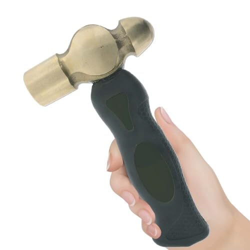 Hammer, 1 BeadSmith 1lb Brass Metal Stamping Hammer for Jewelry Designs