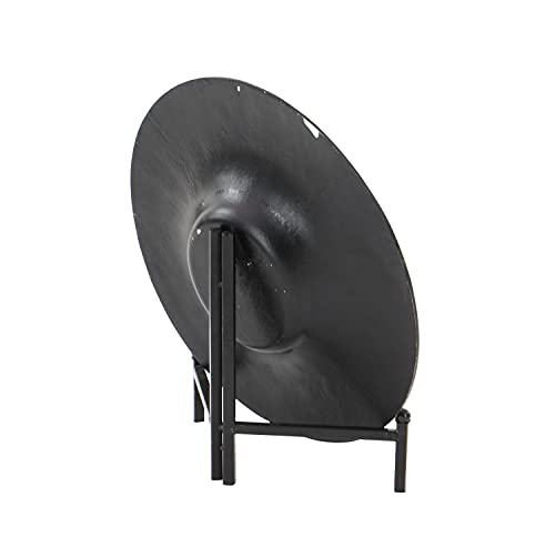 Deco 79 Glass Geometric Mosaic Inspired Charger With Stand, 18" X 18" X 2", Green #TOP5