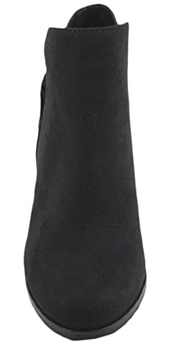 Soda Women's Ages Tassel Zip Chunky Heel Bootie3