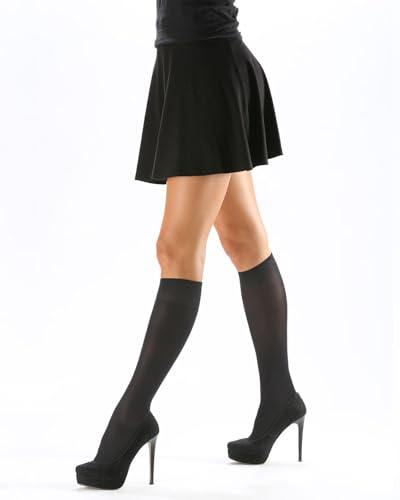 Image of Women's Levante Dali Soft Matte Opaque Knee Highs