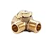 Camco 37463 3-Way By-Pass Valve Replacement - Brass