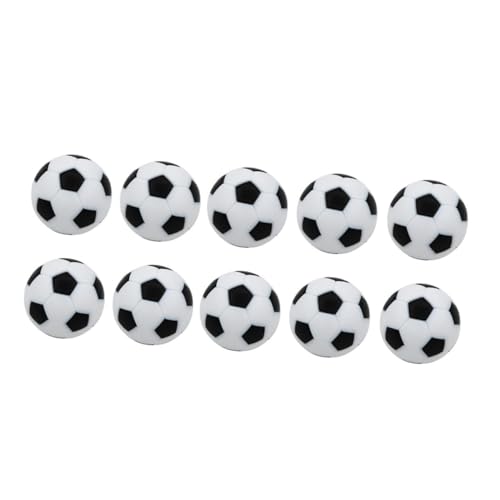WHAMVOX 18Pcs Mini Footballs Replacements for Table Football Machines Durable Plastic Accessories for Standard Soccer Games