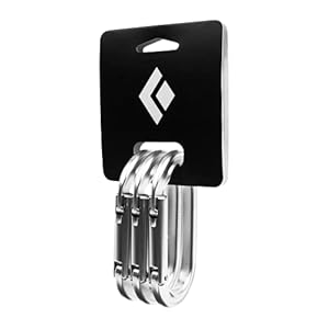 Black Diamond Normalkarabiner, poliert, Einheitsgröße