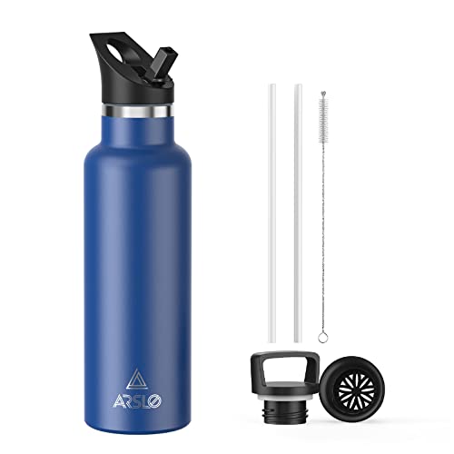 Arslo Stainless Steel Double Wall Water Bottles...