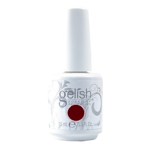 Gelish Soak Off Gel Polish Red Alert #01083, 0.5oz
