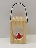 egli figuren zubehör kaufen Handgemachte Holzlaterne 5 cm hoch plus Henkel