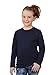Produktbild Trigema Mädchen Langarmshirt aus Baumwolle, Navy, 104