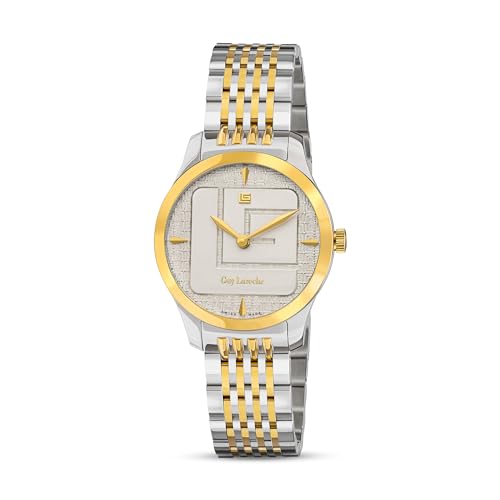GUY LAROCHE Analog White Dial Womens Watch-GLWLG0001205 (B0D5YHJ479) Amazon Price History, Amazon Price Tracker