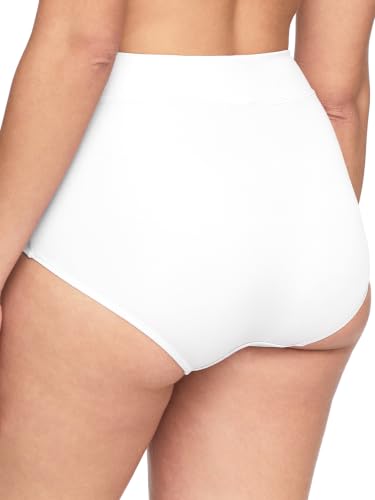 Image of Warner's Women's No Pinching No Problems Hi Cut Brief Panty