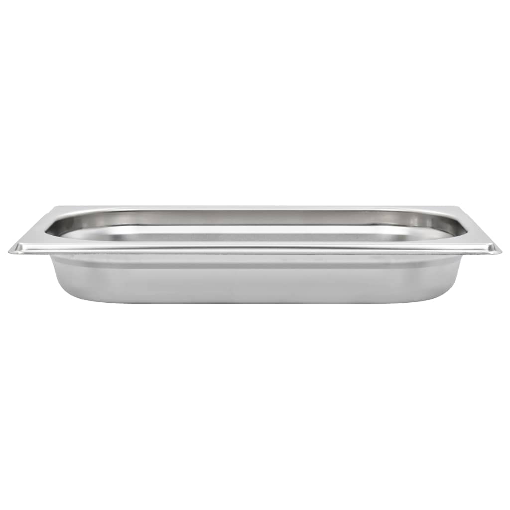 INLIFE Gastronorm - Contenedores (12 unidades, GN 1/4, 40 mm, acero inoxidable)