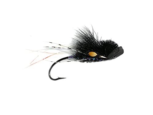 Aqua Flies Brett's Klamath Skater (Black, 7)