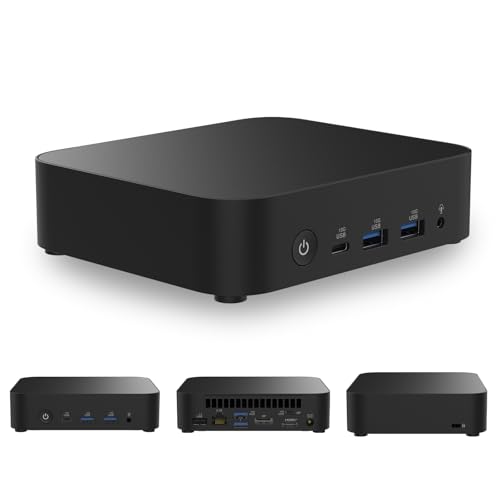 NUC 14 Essential NUC14MNK150 Mini PC Intel N150 IntelGraphics, DDR5-4800, Wi-Fi 6E, triple écran...