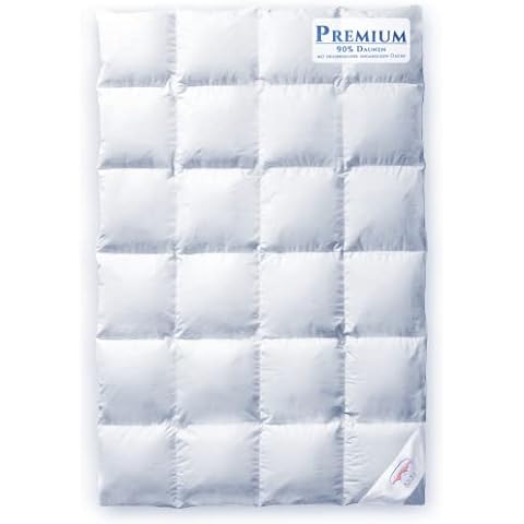 Aura® Luxus Daunendecke 135 x 200 cm extra warm Cover